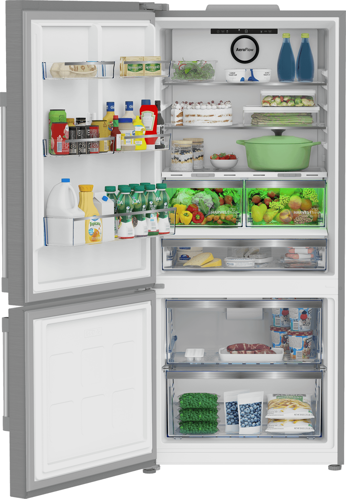 30" Bottom Freezer Refrigerator