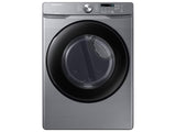 7.5 cu. ft. Front Load Electric Dryer with Sensor Dry in Platinum