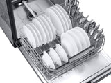 AutoRelease Smart 39dBA Dishwasher with Linear Wash in Black Stainless Steel