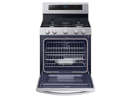 5.8 cu. ft. Freestanding Gas Range with True Convection and Steam Reheat in Stainless Steel