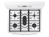 5.8 cu. ft. Freestanding Gas Range with Convection in White