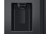 22 cu. ft. Counter Depth Side-by-Side Refrigerator in Black Stainless Steel