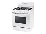 5.8 cu. ft. Freestanding Gas Range with Convection in White
