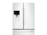 25 cu. ft. French Door Refrigerator with External Water & Ice Dispenser in White
