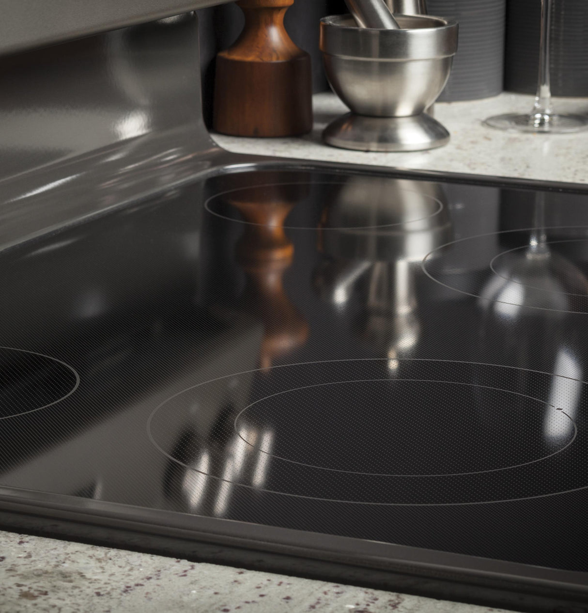 GE® 30" Free-Standing Electric Double Oven Convection Range