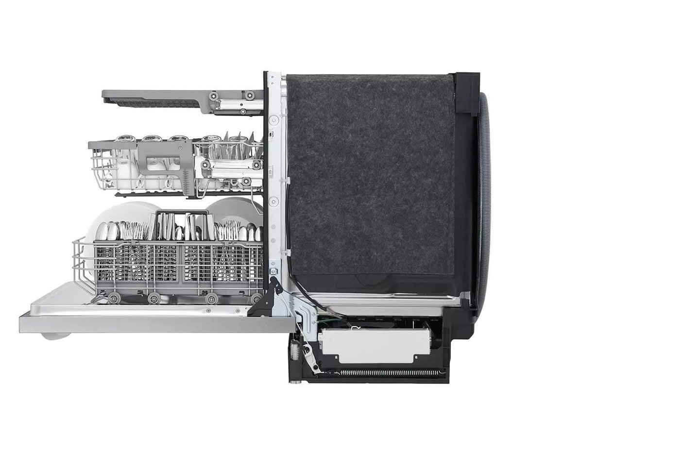 24-Inch QuadWash® Top Control Dishwasher - Stainless Steel