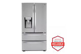 22 cu ft. Smart Counter Depth Double Freezer Refrigerator
