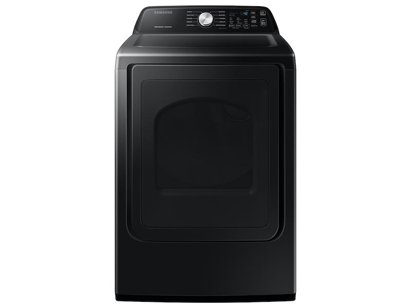 7.4 cu. ft. Gas Dryer with Sensor Dry in Brushed Black