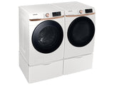 7.5 cu. ft. Smart Electric Dryer with Steam Sanitize+ and Sensor Dry in Ivory