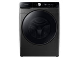 4.5 cu. ft. Large Capacity Smart Dial Front Load Washer with Super Speed Wash in Brushed Black