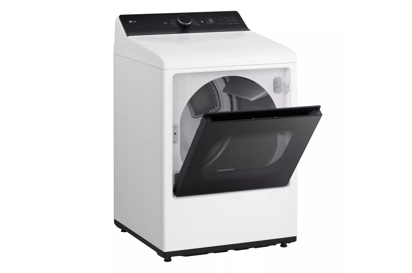 7.3 cu. ft. Ultra Large Capacity Rear Control Electric Dryer with LG EasyLoad™ Door and AI Sensing