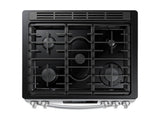 5.8 cu. ft. 5 Burner Slide-in Gas Range in Stainless Steel