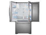 23 cu. ft. Food Showcase Counter Depth 3-Door Refrigerator in Stainless Steel