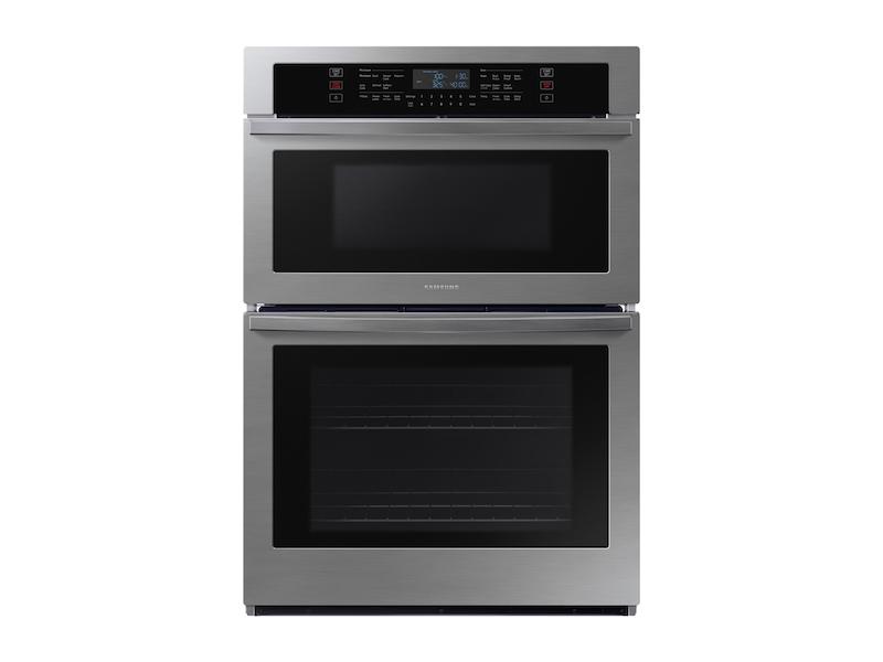 30" Smart Electric Wall Oven with Microwave Combination in Stainless Steel