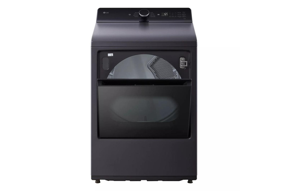 7.3 cu. ft. Ultra Large Capacity Rear Control Electric Dryer with LG EasyLoad™ Door and AI Sensing