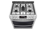 6.9 cu. ft. Smart wi-fi Enabled Gas Double Oven Slide-In Range with ProBake Convection® and EasyClean®