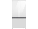 Bespoke 3-Door French Door Refrigerator (30 cu. ft.) with AutoFill Water Pitcher in White Glass