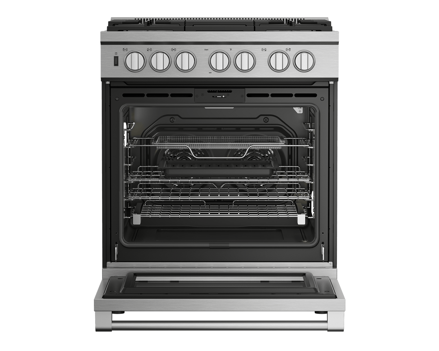 30" Stainless Steel Pro-Style Dual Fuel Range
