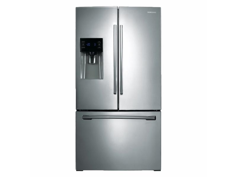 25 cu. ft. French Door Refrigerator with External Water & Ice Dispenser in Stainless Steel