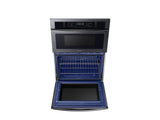 30" Microwave Combination Wall Oven in Black Stainless Steel