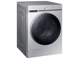Bespoke 5.3 cu. ft. Ultra Capacity Front Load Washer with AI OptiWash™ and Auto Dispense in Silver Steel