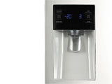 25 cu. ft. French Door Refrigerator with External Water & Ice Dispenser in White