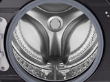 4.5 cu. ft. Front Load Washer with Steam in Black Stainless Steel