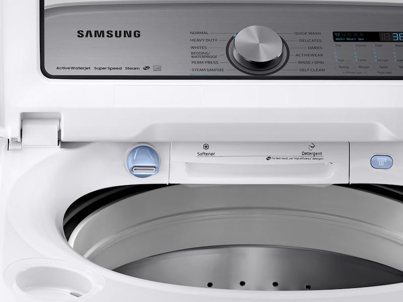 5.4 cu. ft. Top Load Washer with Super Speed in White