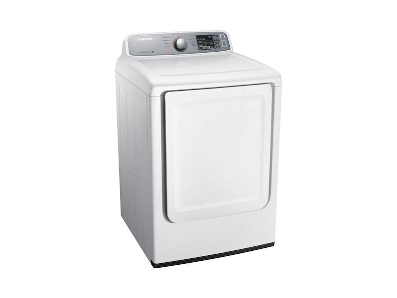 7.4 cu. ft. Gas Dryer in White