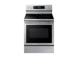 5.9 cu. ft. Freestanding Electric Range with True Convection & Steam Assist in Stainless Steel