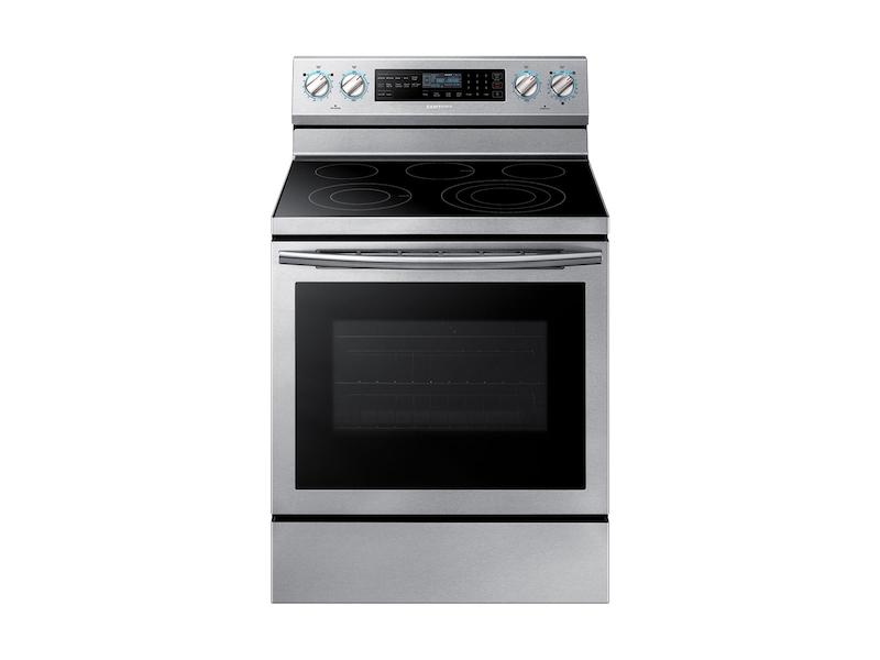 5.9 cu. ft. Freestanding Electric Range with True Convection & Steam Assist in Stainless Steel
