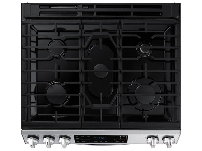 6.0 cu. ft. Smart Slide-in Gas Range in Stainless Steel