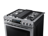 5.8 cu. ft. Slide-In Gas Range with True Convection in Stainless Steel