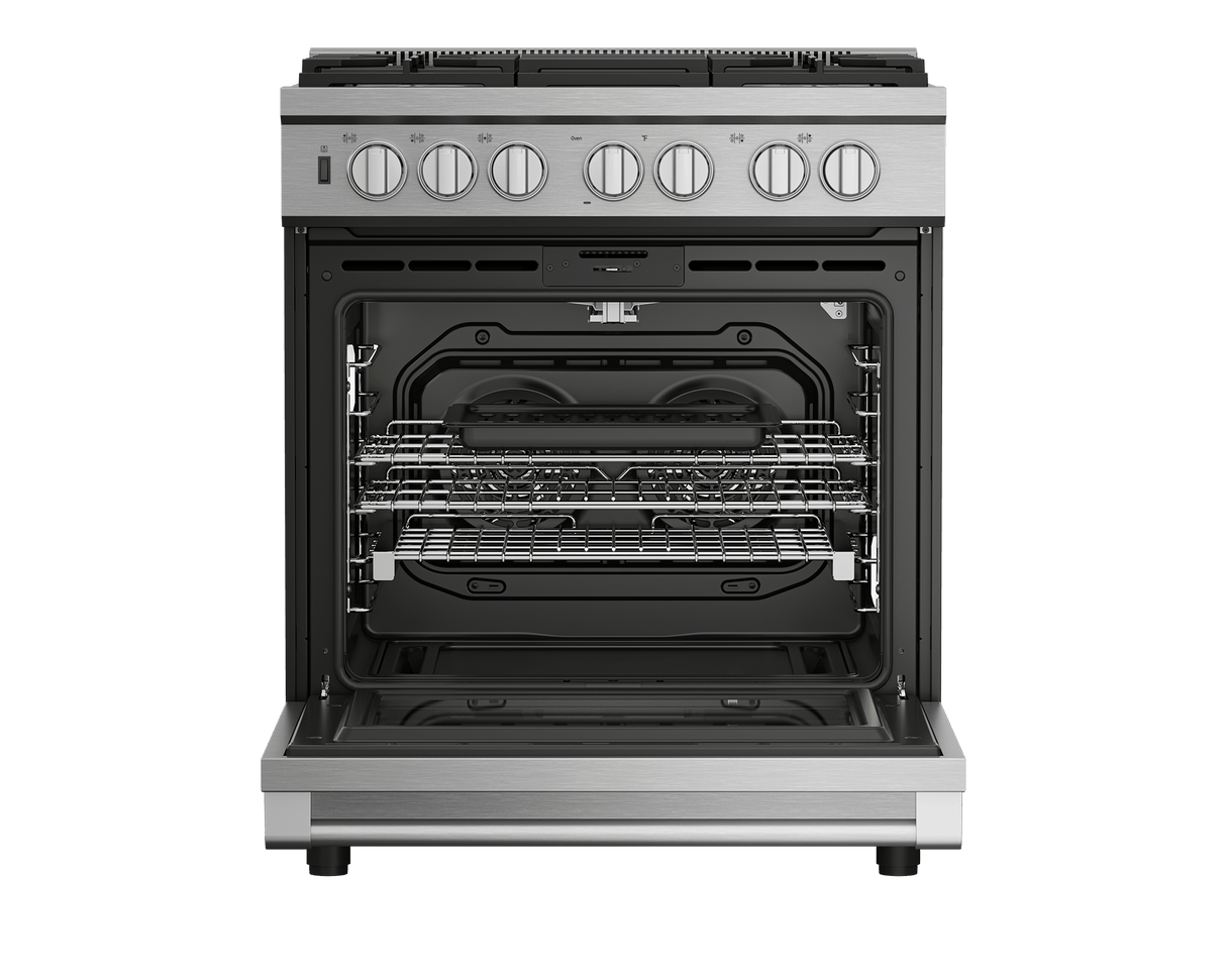 30" Stainless Steel Pro-Style Gas Range