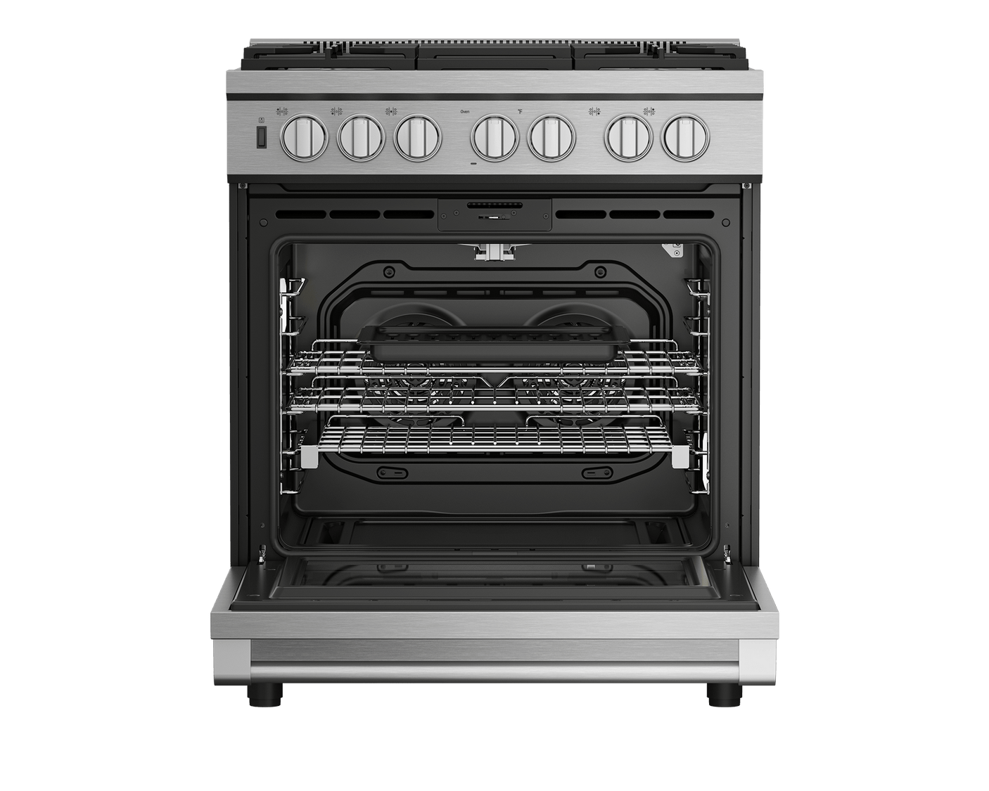 30" Stainless Steel Pro-Style Gas Range
