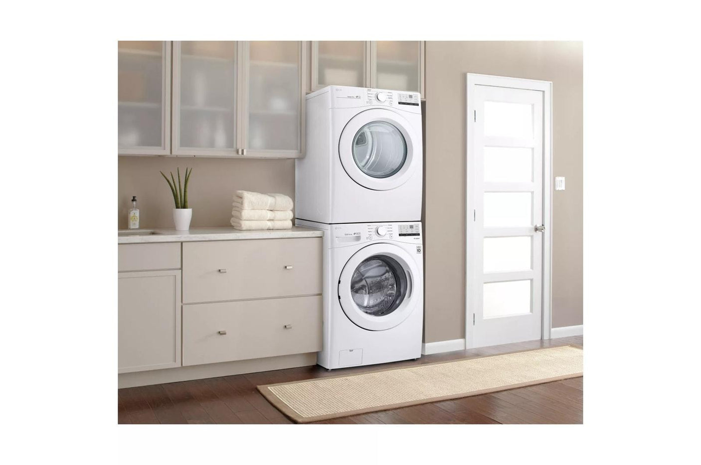 7.4 cu. ft. Ultra Large Capacity Front Load Gas Dryer - White
