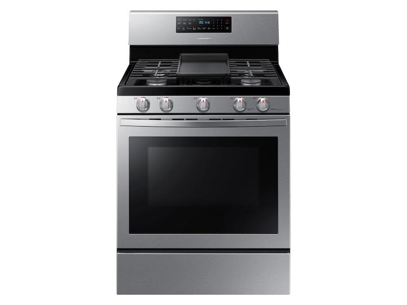 5.8 cu. ft. Freestanding Gas Range with Convection in Stainless Steel