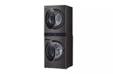 Single Unit Front Load LG WashTower™ with Center Control™ 4.5 cu. ft. Washer and 7.4 cu. ft. Gas Dryer