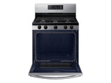 5.8 cu. ft. Freestanding Gas Range in Black Stainless Steel