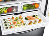 28 cu. ft. French Door Refrigerator with CoolSelect Pantry™ in Black Stainless Steel