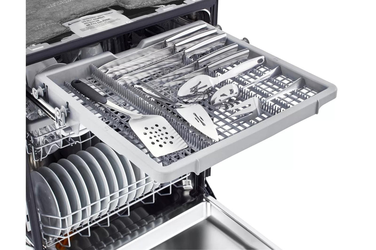 24-inch Wide QuadWash™ Front Control Dishwasher - Stainless Steel