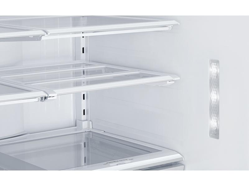 28 cu. ft. Food Showcase 3-Door French Door Refrigerator in Black Stainless Steel