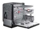 StormWash™ 42 dBA Dishwasher in Black Stainless Steel