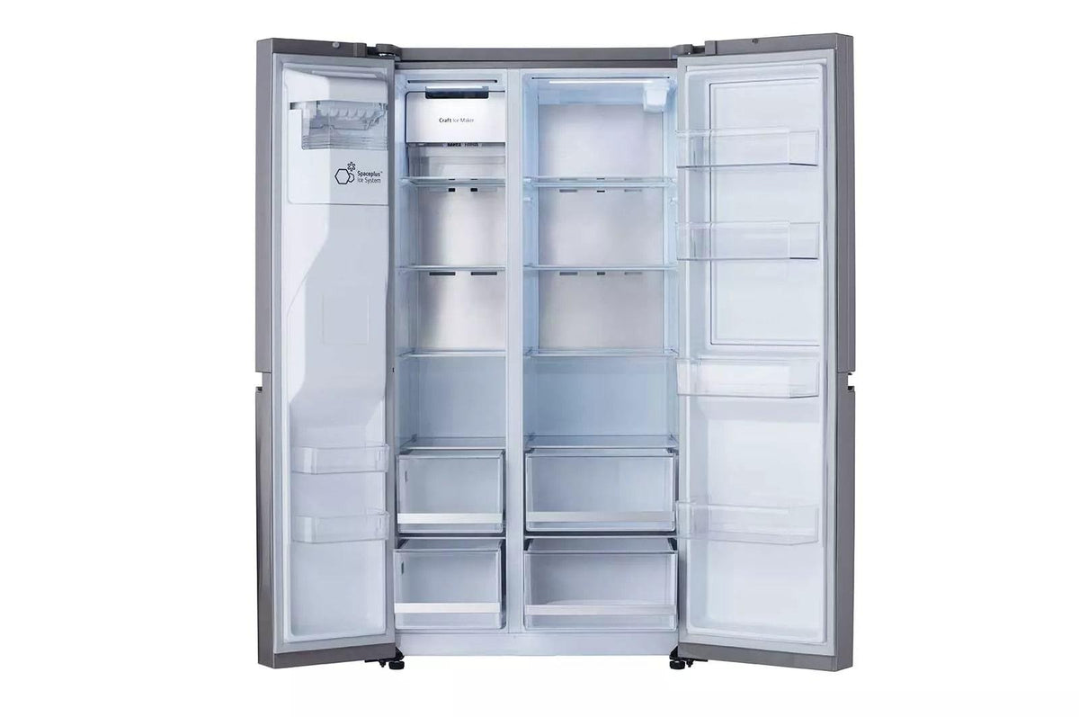 27 cu. ft. 36-inch Wide Side-by-Side Refrigerator - Stainless Steel