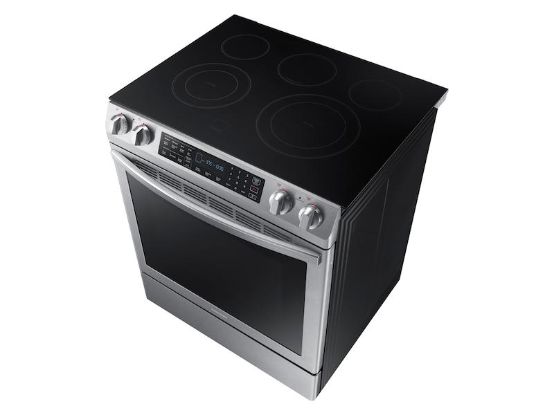 5.8 cu. ft. Slide-In Electric Range in Stainless Steel