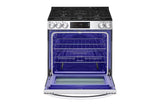 5.8 cu.ft. Gas Single OvenSlide-in Range, EasyClean® plus Self Clean, ThinQ™, Printproof™ StainlessSteel