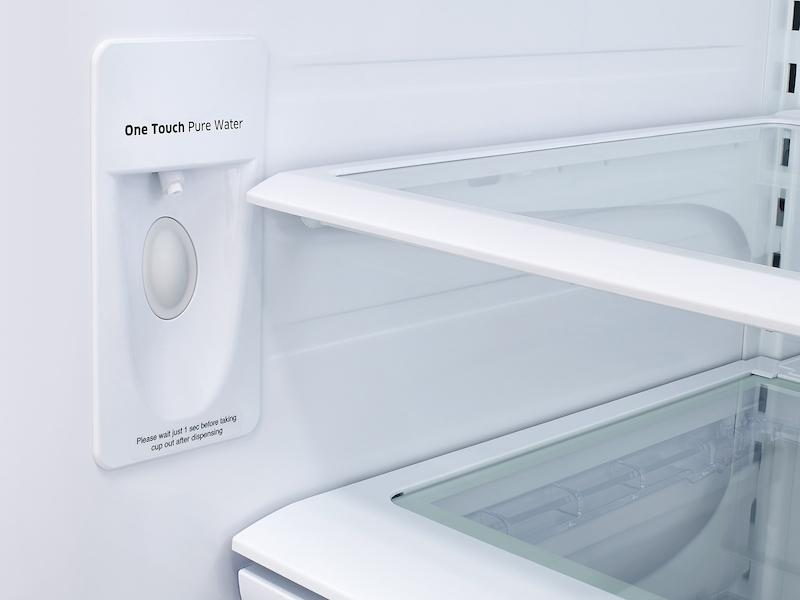 26 cu. ft. French Door Refrigerator with Internal Filtered Water in White
