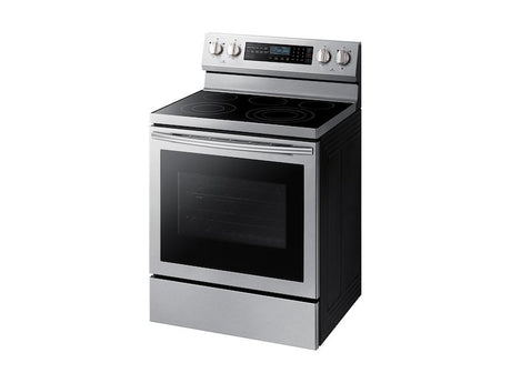 5.9 cu. ft. Freestanding Electric Range with True Convection & Steam Assist in Stainless Steel