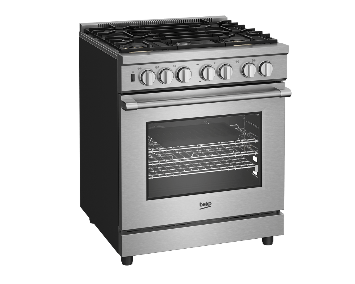 30" Stainless Steel Pro-Style Gas Range