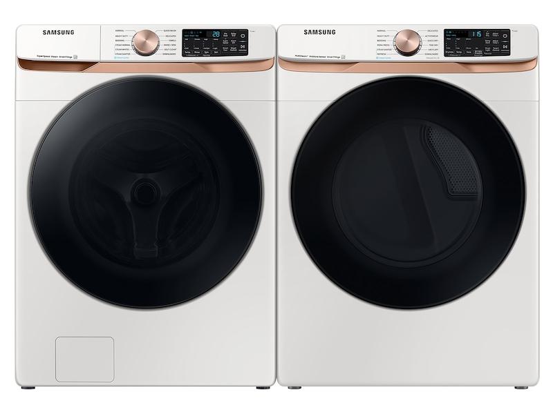 7.5 cu. ft. Smart Electric Dryer with Steam Sanitize+ and Sensor Dry in Ivory